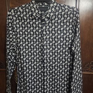 Signature Studio-Modern Fit Long Sleeve Dress Shirt